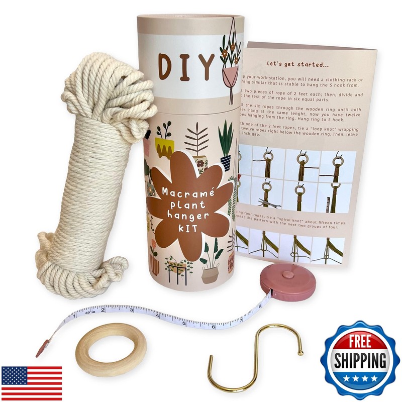 SITOS - Macrame DIY Kit - Make your own Plant