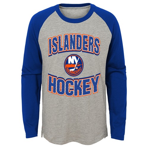 Футболка с длинным рукавом реглан для мальчиков NHL Kids New York Islanders