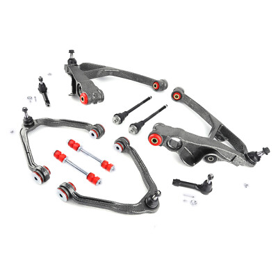 10x Suspension Front Upper Lower Control Arm Kit for 99-06 Silverado Sierra 1500