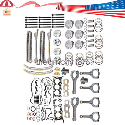For 2015-2020 Hyundai Kia 3.3L Engine Rebuild Kit - Connecting Rods & Pistons