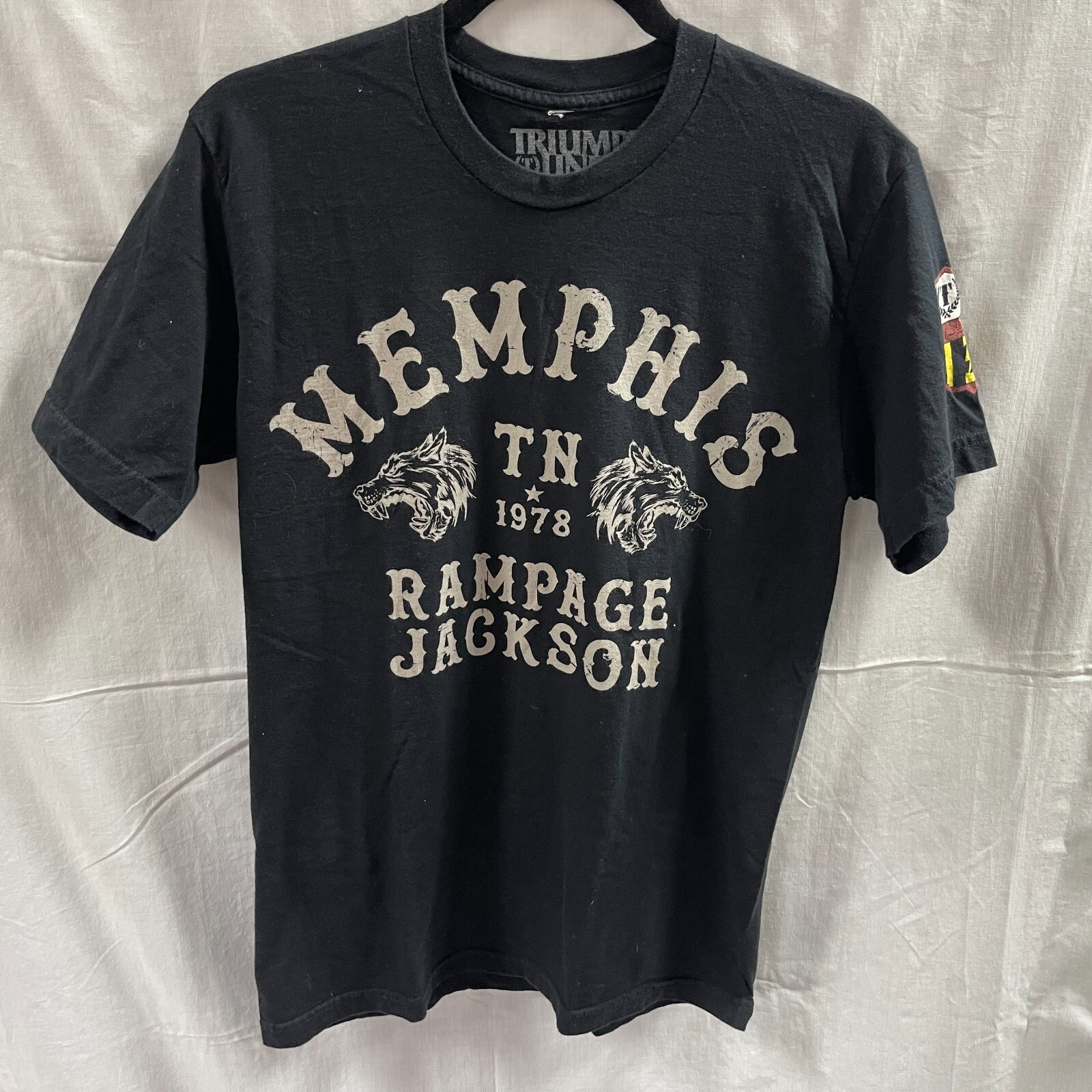 Rampage Jackson Memphis Tennessee 1978 T Shirt Black White