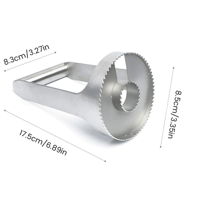 430 Stainless Steel Pineapple Corer Cutter Slicer Wedger Dicer Easy Kitchen Tool