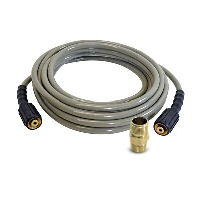 Simpson Cleaning 40224 Morflex Series 3300 PSI Pressure Washer Hose, Cold Wat...