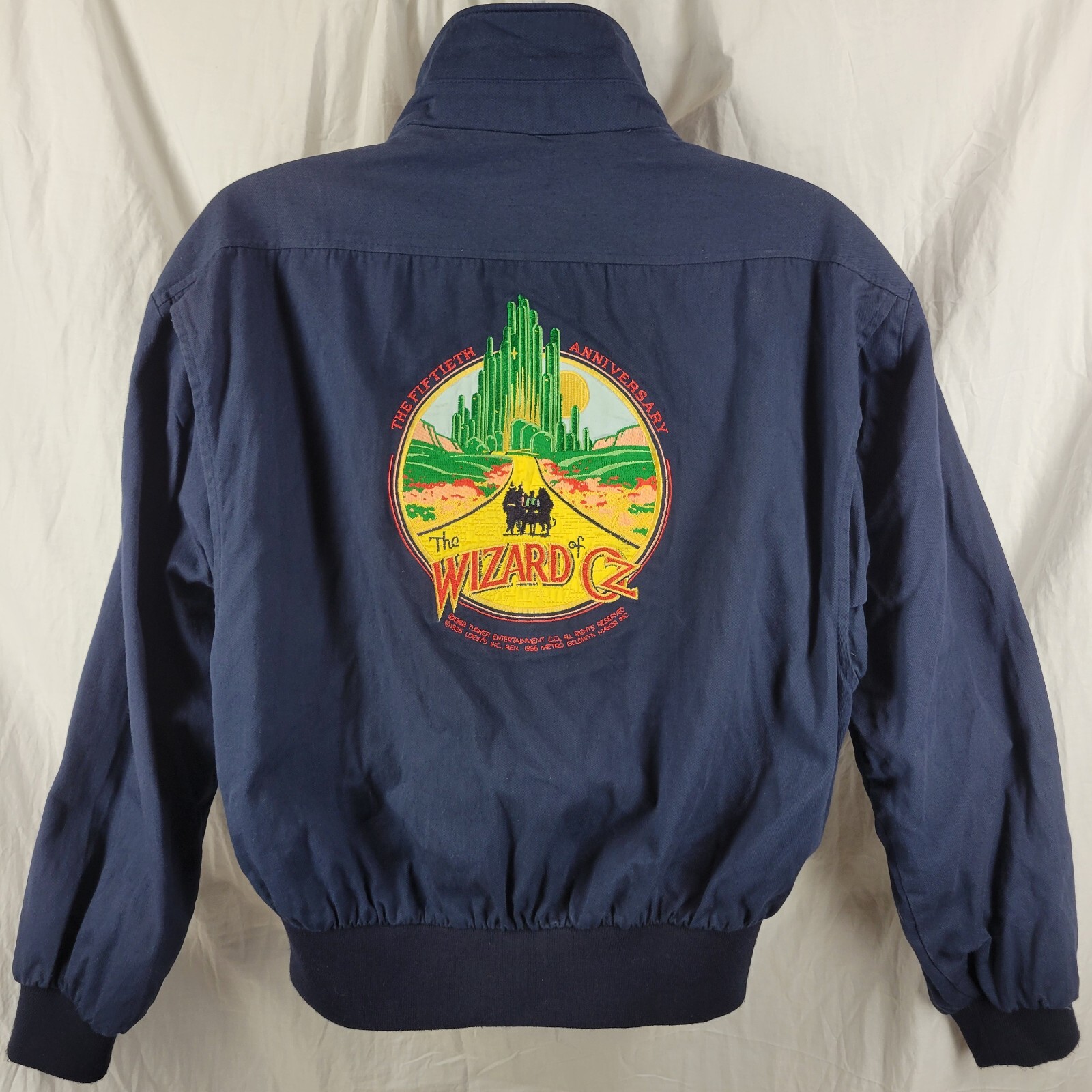 1989 The Wizard of Oz Fiftieth Anniversary Bomber Jacket 1989 The Wizard of Oz Fiftieth Anniversary Bomber Jacket