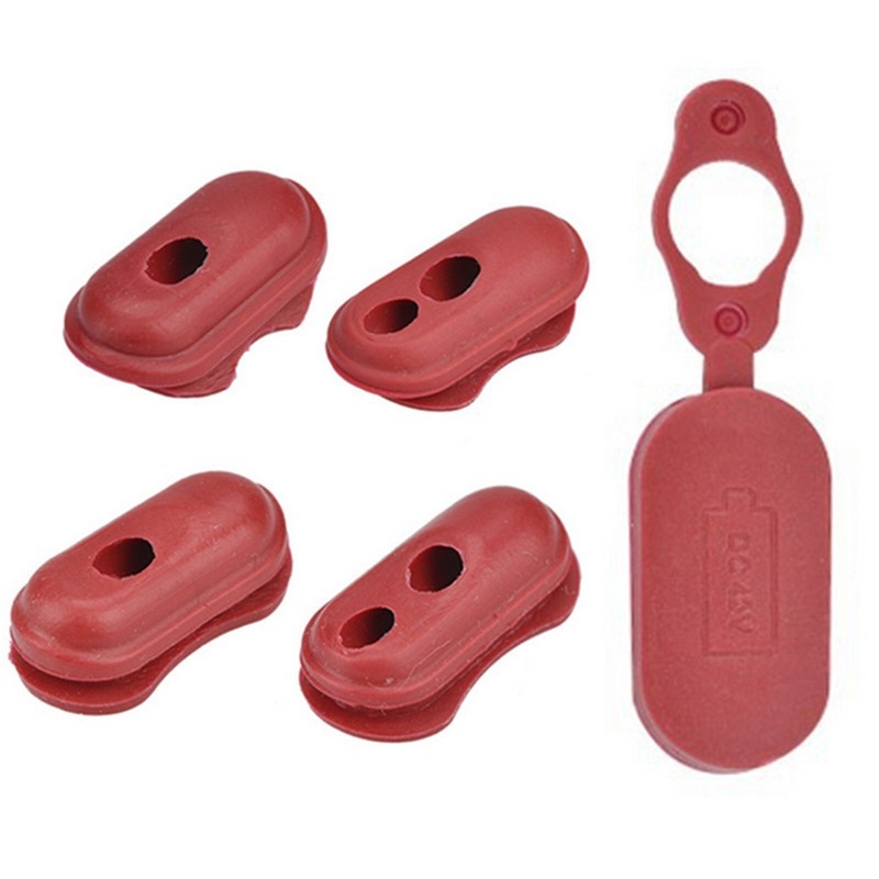 1-5PC Electric Scooter Silicone Charge Port Cover For M365 Line Hole Scooter