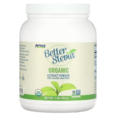 Better Stevia, Порошок органического экстракта, 1 фунт (454 г)
