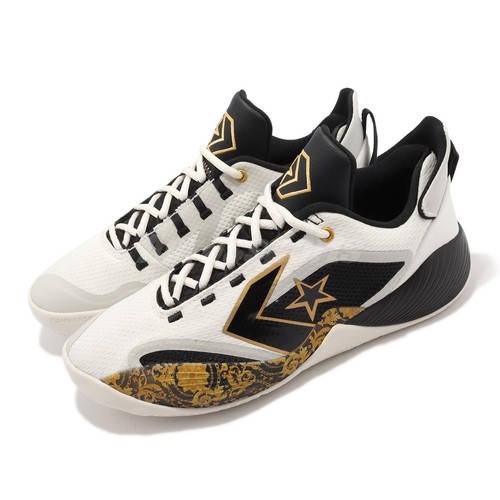 

Мужские баскетбольные кроссовки Converse All Star BB Shift Black Gold Baroque White A02517C, Белый, All Star Bb Shift