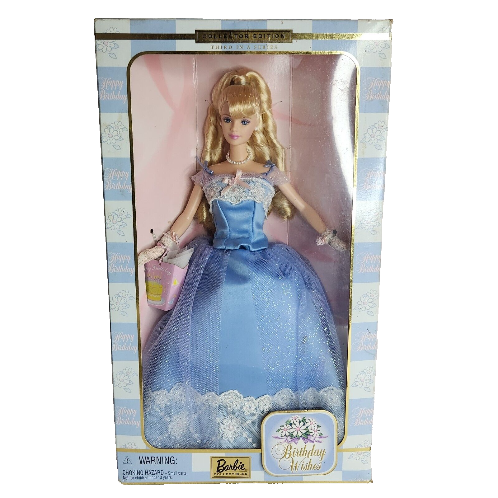 ヴィンテージBarbie 2000 BIRTHDAY WISHES BARBIE DOLL IN BOX # 28434 MATTEL NRFM