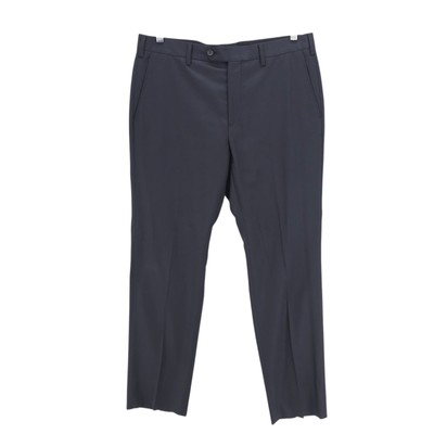 BROOKS BROTHERS Milano Dress Pants Navy Blue 100% Wool Size W34