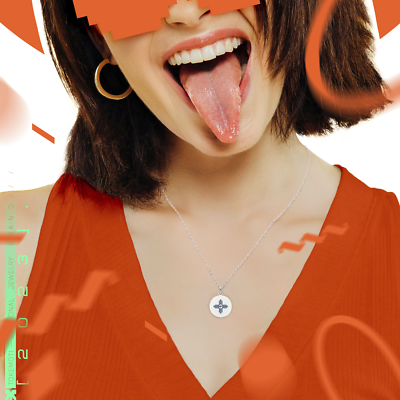 Tokemoti Enamel Silver Pendant Photo 3