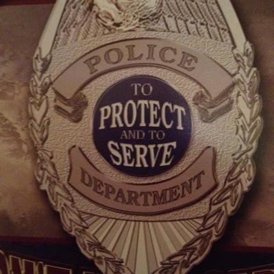 Police Tin Sign Heroes Don't Need Capes Multi Color 16