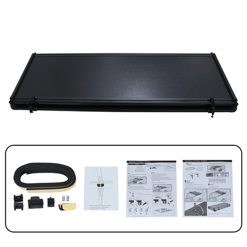 5.8FT Hard Tonneau Cover Truck Bed For 2007-2023 Chevy Silverado GMC Sierra 1500