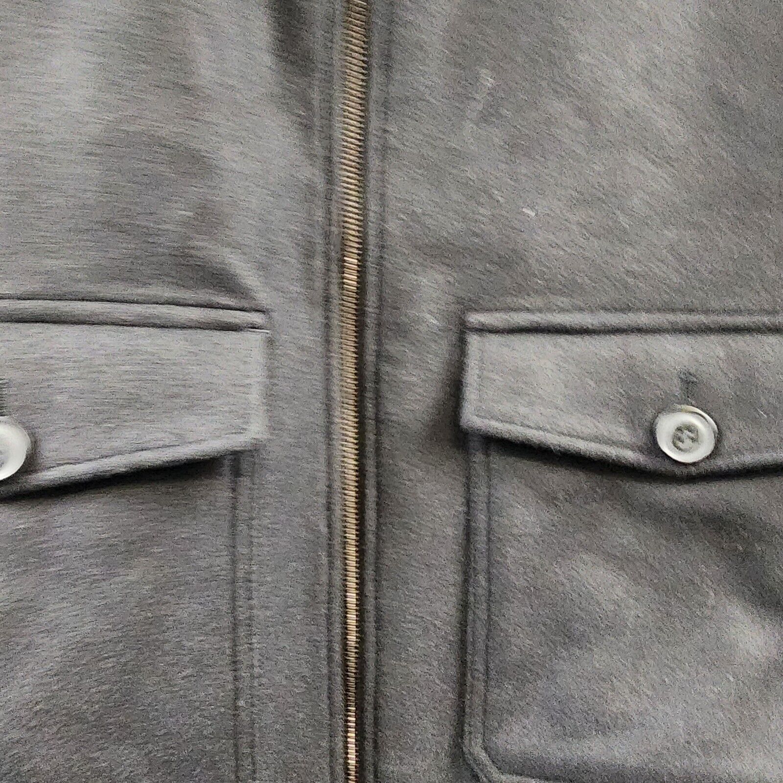 Hugo Boss Wool Faux-Shearling Collar Bomber Jacket Men's S Hugo Boss Wool Faux-Shearling Collar Bomber Jacket Men's S
