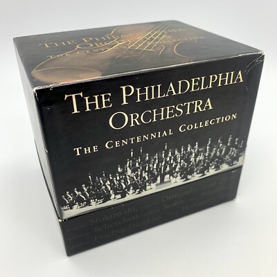 Philadelphia Orchestra Centennial Historic Broadcasts Recordings Box 12 CD RARE