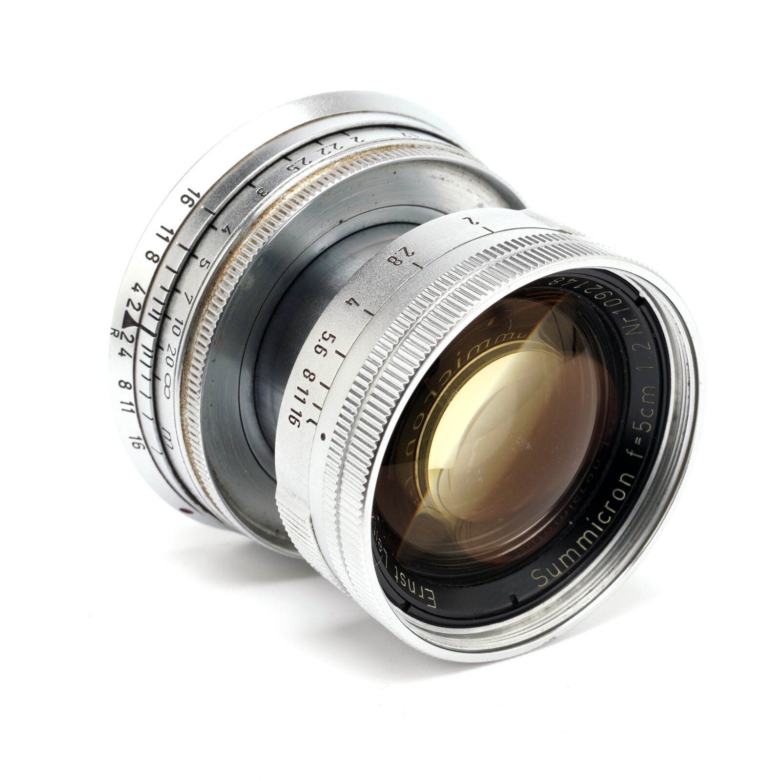 Leitz summicron50mm2.0 1st Thorium