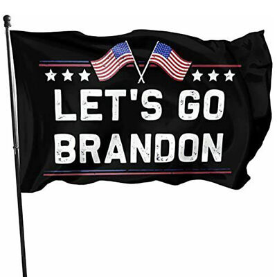 Let's Go Brandon Flag 3x5Ft Funny FJB Anti Biden TRUMP 2024 AMERICA FIRST