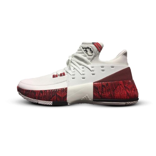 

[BY3324] Мужские Adidas D Lillard 3.0 March Madness Louisville Cardinals, Белый
