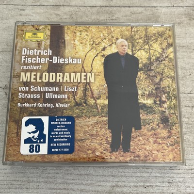 Melodramen von Schumann Liszt Strauss, Ullmann by Dietrich Fischer-Dieskau 2 CDs