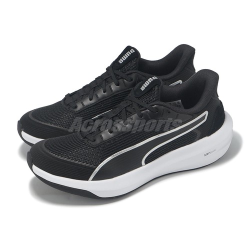 Puma Softride Courtney Wns Black White Women Road Running Shoes 312037-01