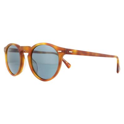 Pre-owned Oliver Peoples Sunglasses Gregory Peck Ov5217s 1483r8 Lbr Indigo Photochromic In Brown