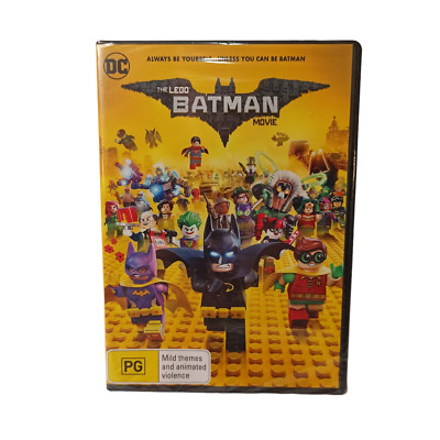 The Lego Batman Movie (DVD 2017) Action Adventure Superhero Children Fantasy 