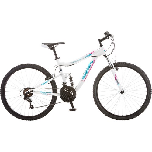 Hiking Bike Womans Mountain Bike white& purple Bike Recreation Bike Mongoose