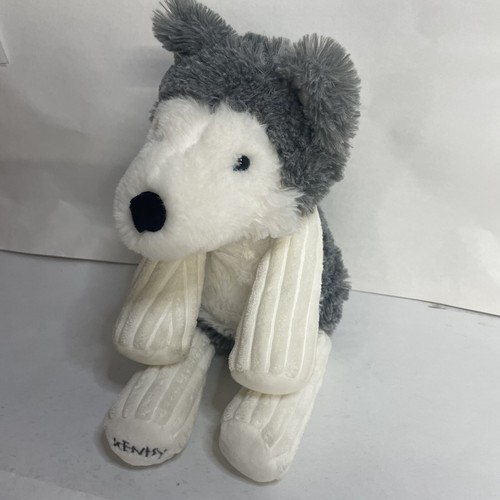 Scentsy Buddy Homer Husky Dog Plush Sled Dog 15” Stuffed Animal Gray White soft