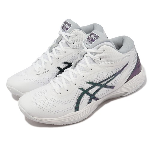 Asics GELHoop V14 Белые Зеленые Мужские Баскетбольные Кроссовки 1063A050-103