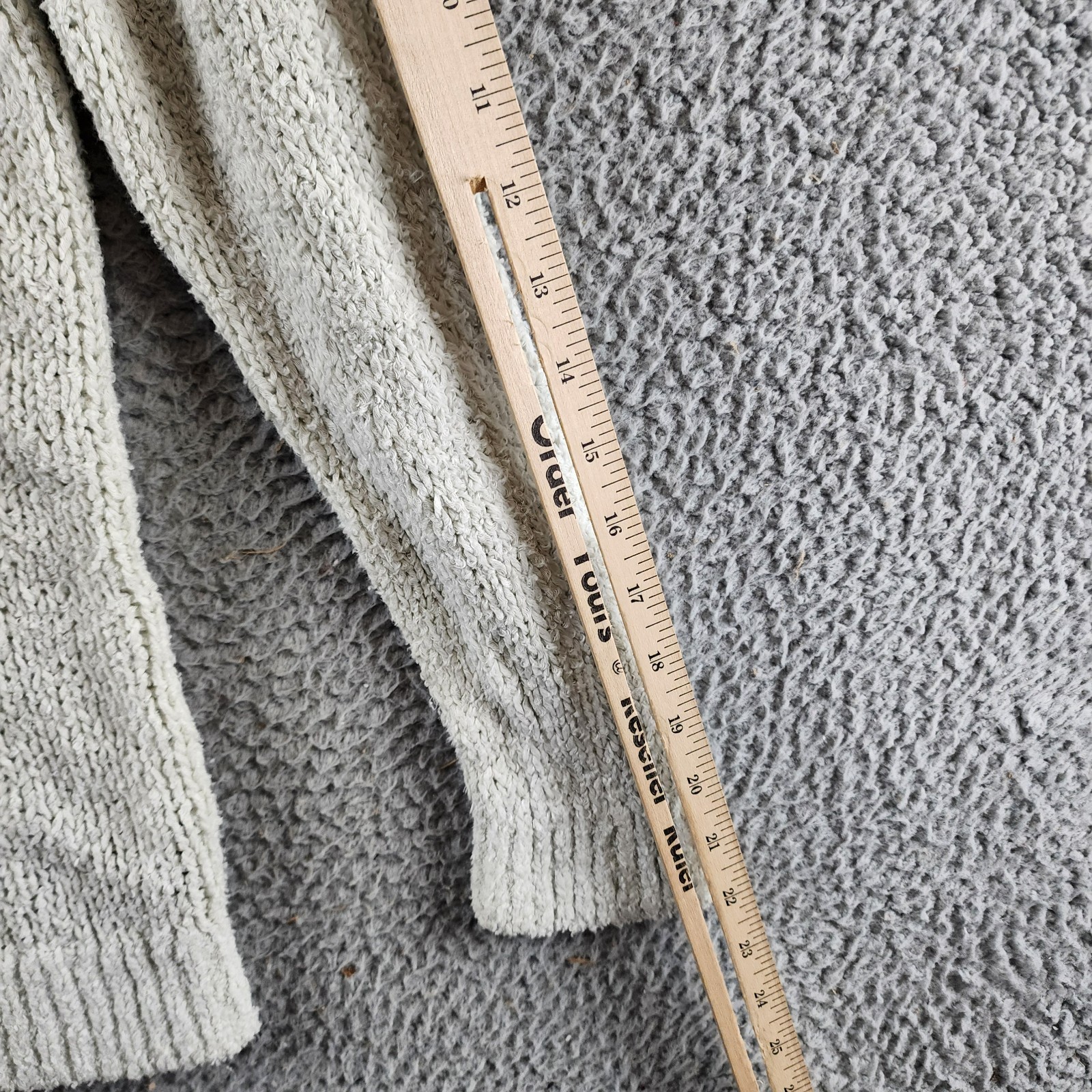 Theory Shrunken Crewneck Sweater Women's P Reed Ribbed Hem Linen Blend Pullover - Picture 10 of 14