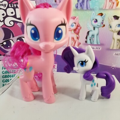 2 My Little Pony Friendship For All MLP -   Pinkie Pie & RARITY LOT toy