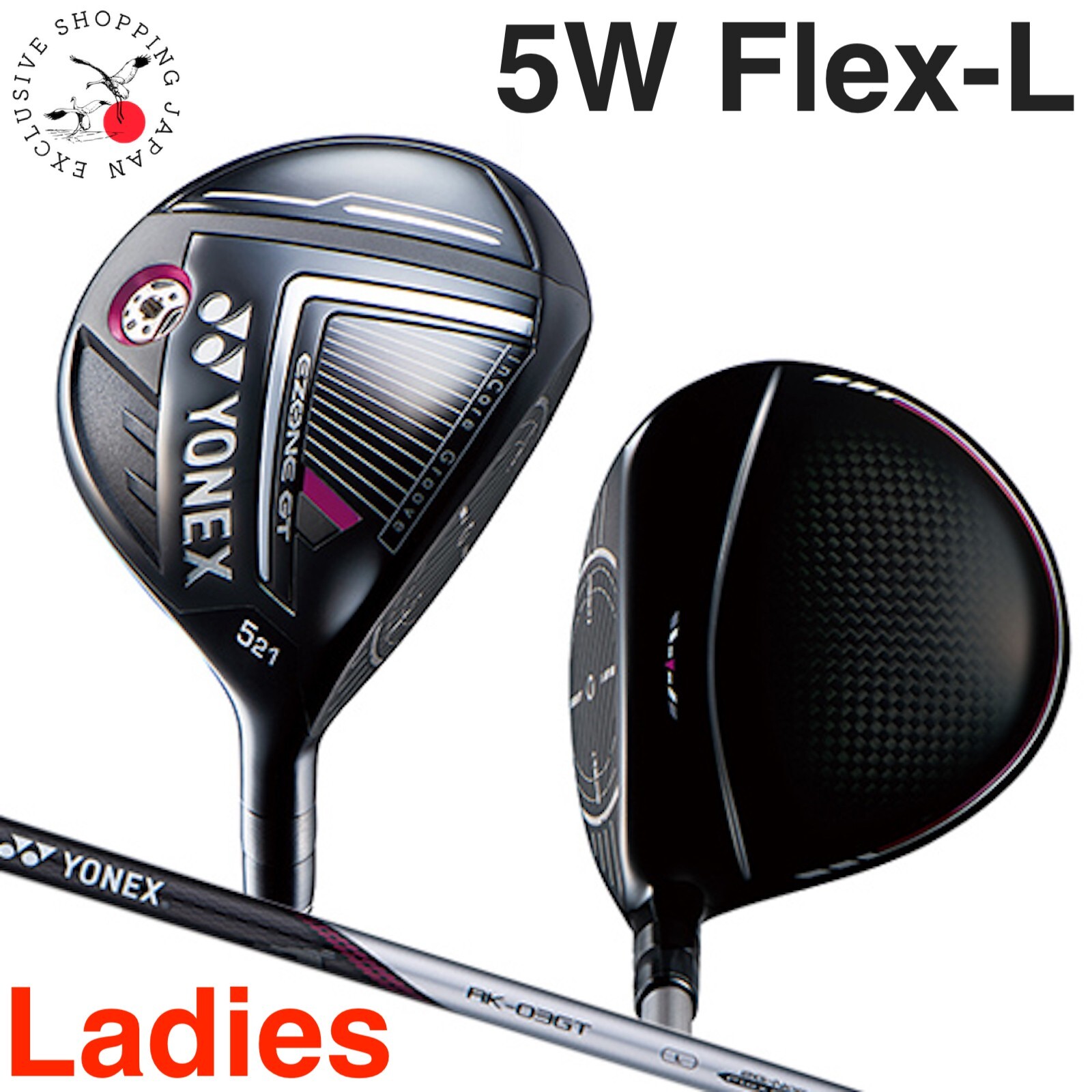 YONEX Ladies Womens 2022 EZONE GT Fairway Wood 5W RK-03GT YONEX Ladies Womens 2022 EZONE GT Fairway Wood 5W RK-03GT