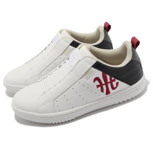 

Royal Elastics Icon 2.0 White Black Red Мужские слипоны в стиле кэжуал 06523-019, Белый, Icon 2.0