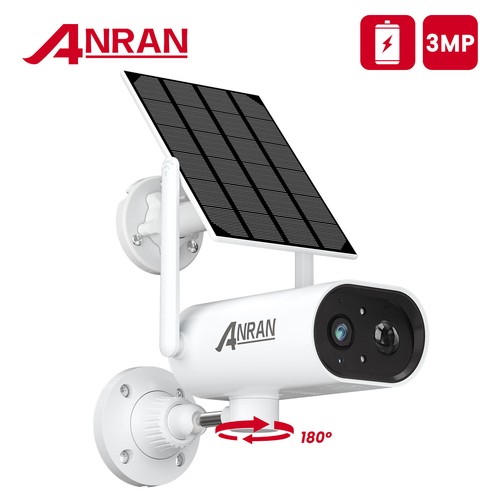 Cctv Outdoor Battery Powered Pan Ir