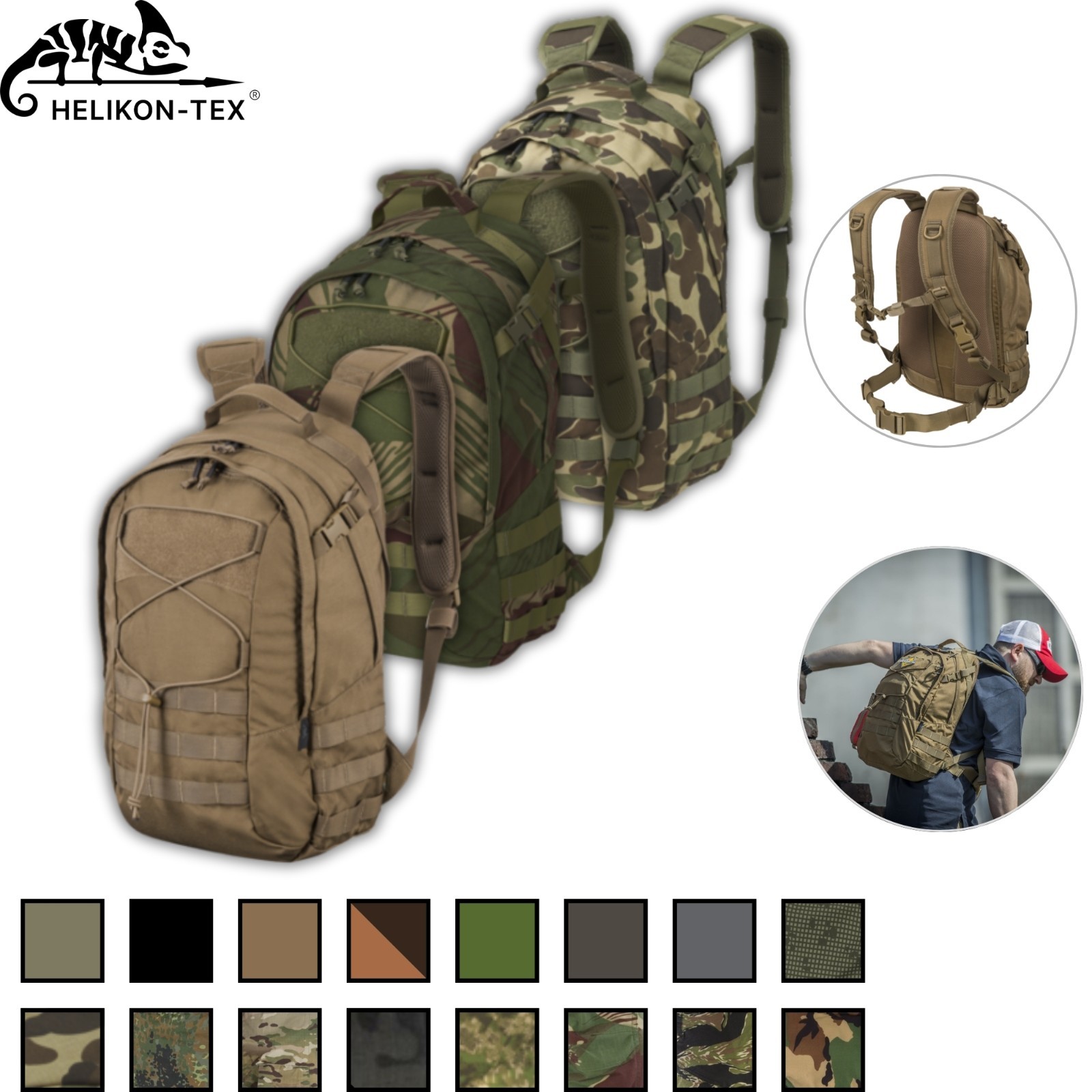 個人装備 HELIKON-TEX EDC EDC BACKPACK Amazon.com: Helikon-Tex EDC Pack Adaptive Green, Urban Line