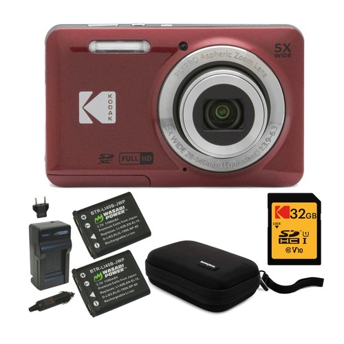 Kodak PIXPRO FZ55 レッド Amazon.com : KODAK PIXPRO FZ55-RD 16MP Digital Camera 5X