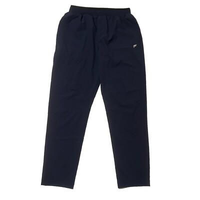 Fabletics Men s M Fundamental Pants NWT Navy Blue Stretch Performance Wicking