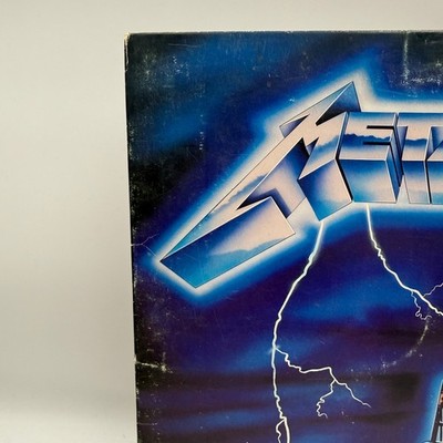 ::Metallica - Ride The Lightning Vinyl LP 1984 Specialty Elektra Megaforce 60396-1