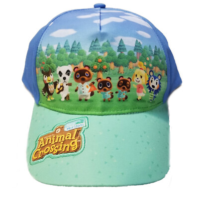 Синяя регулируемая шляпа Nintendo Animal Crossing New Horizons НОВАЯ В НАЛИЧИИ