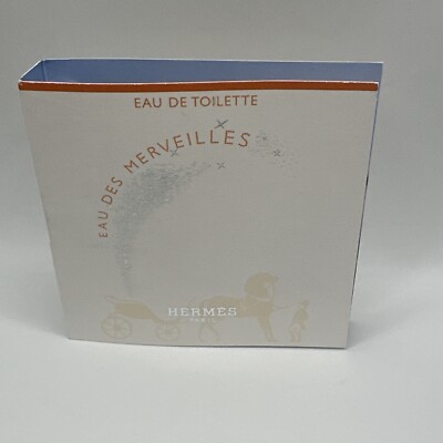 Hermes Paris Eau des Merveilles Eau de Toilette Spray 2mL