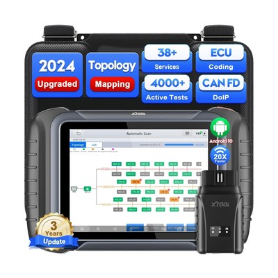 XTOOL D8W Wireless Bidirectional Scan Tool, 2024 Upgraded Ver. of D8BT Scanne...