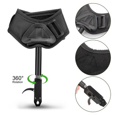 Archery Wrist Release Aid Trigger Strap Caliper Compound Bow Hunting Adult/Youth