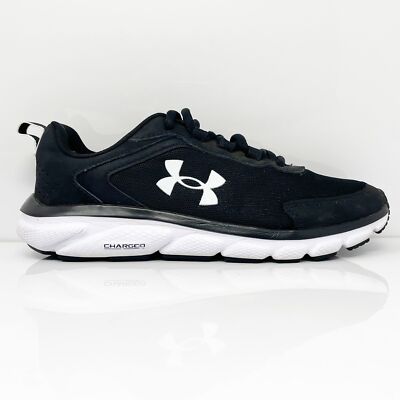

Under Armour Womens Charged Assert 9 3024591 Черные кроссовки для бега Размер 8, Черный, Charged Assert 9