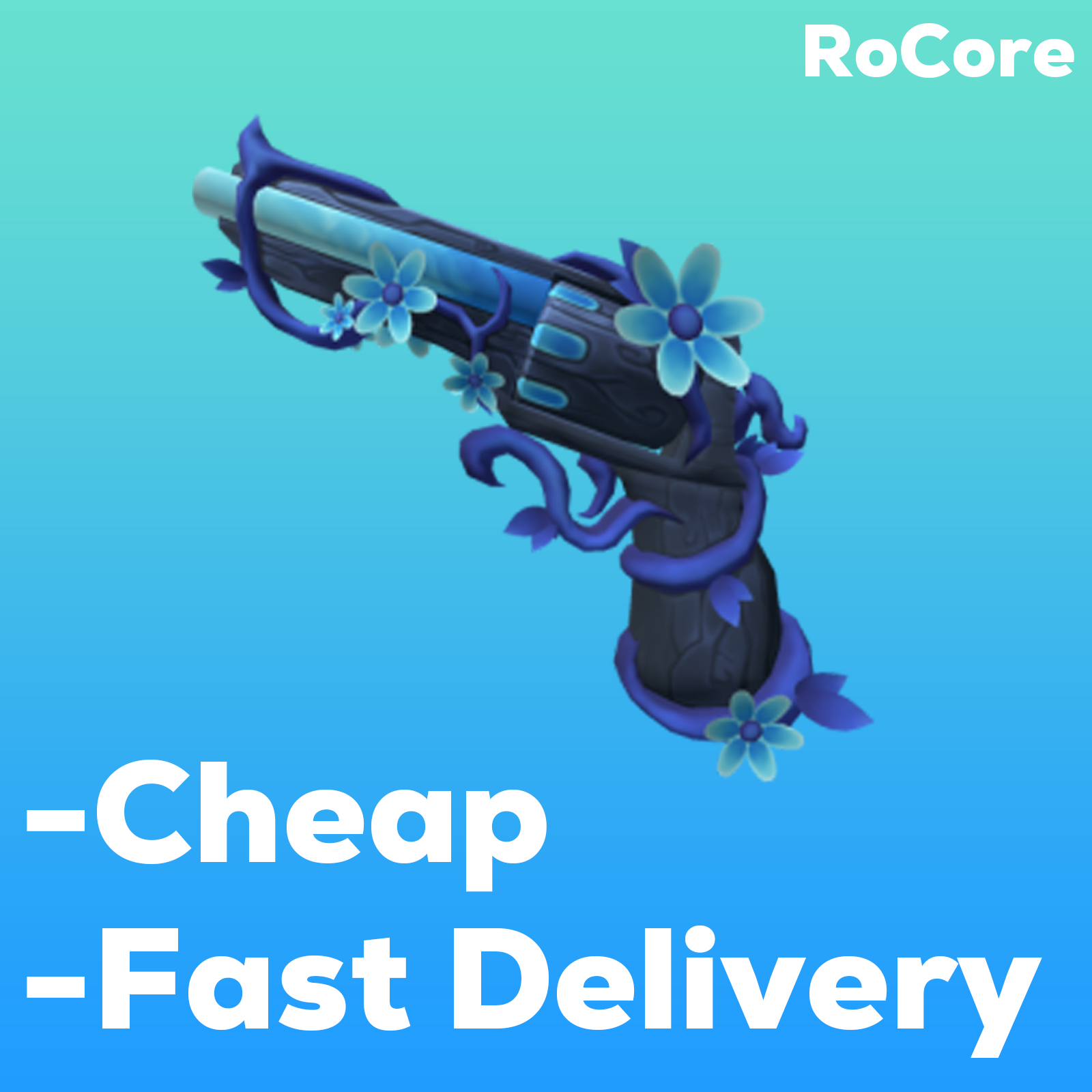 Murder Mystery 2 (MM2) Flowerwood Godly Gun
