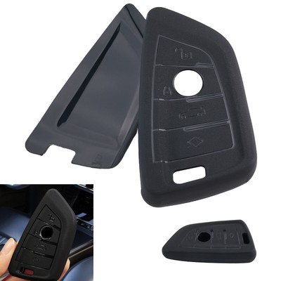 Matte Black Car Key Fob Cover Case Protector For 4 Buttons G20 G30 G01 G05