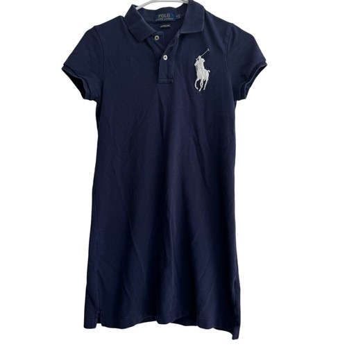 Polo Ralph Lauren Women's Shirt Dress Big Pony Logo Size S