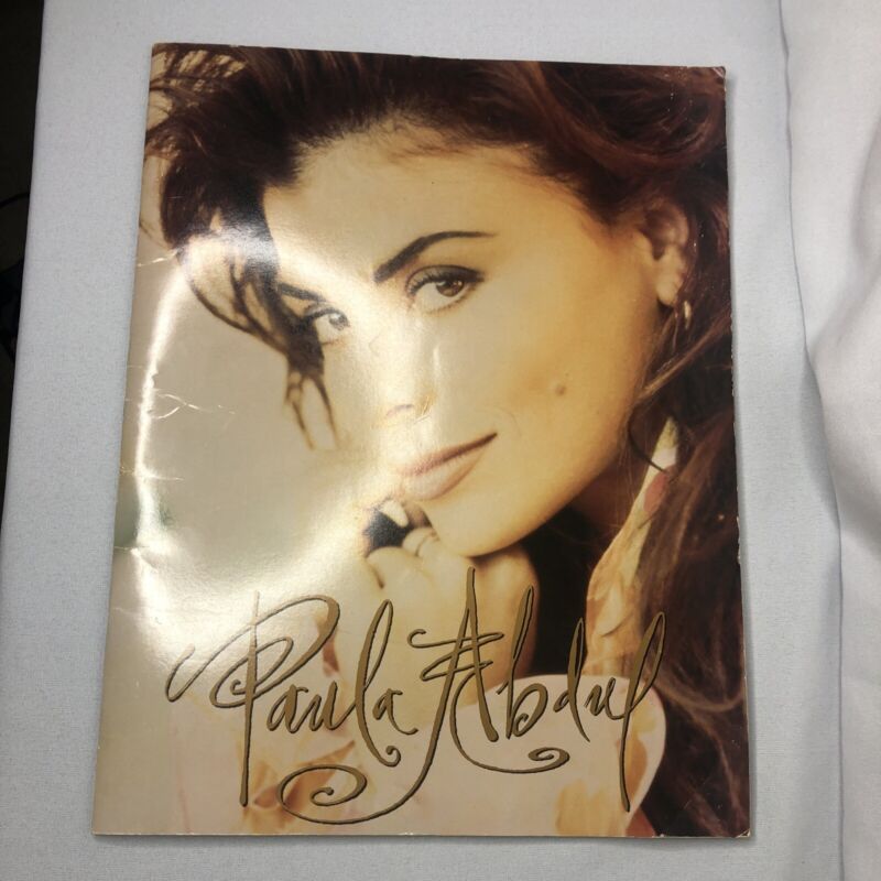 Paula Abdul Concert Tour Book Under My Spell 1991-1992 (15x12)  (US) Vintage