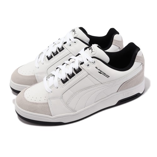 

Мужская повседневная обувь унисекс Puma Slipstream Low Retro White Vaporous Grey 384692-05, Белый, Slipstream Low Retro
