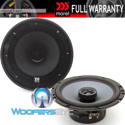 USED MOREL MAXIMO ULTRA 602 X 6.5'' 80 RMS MAXIMO ULTRA 2-WAY COAXIAL SPEAKERS