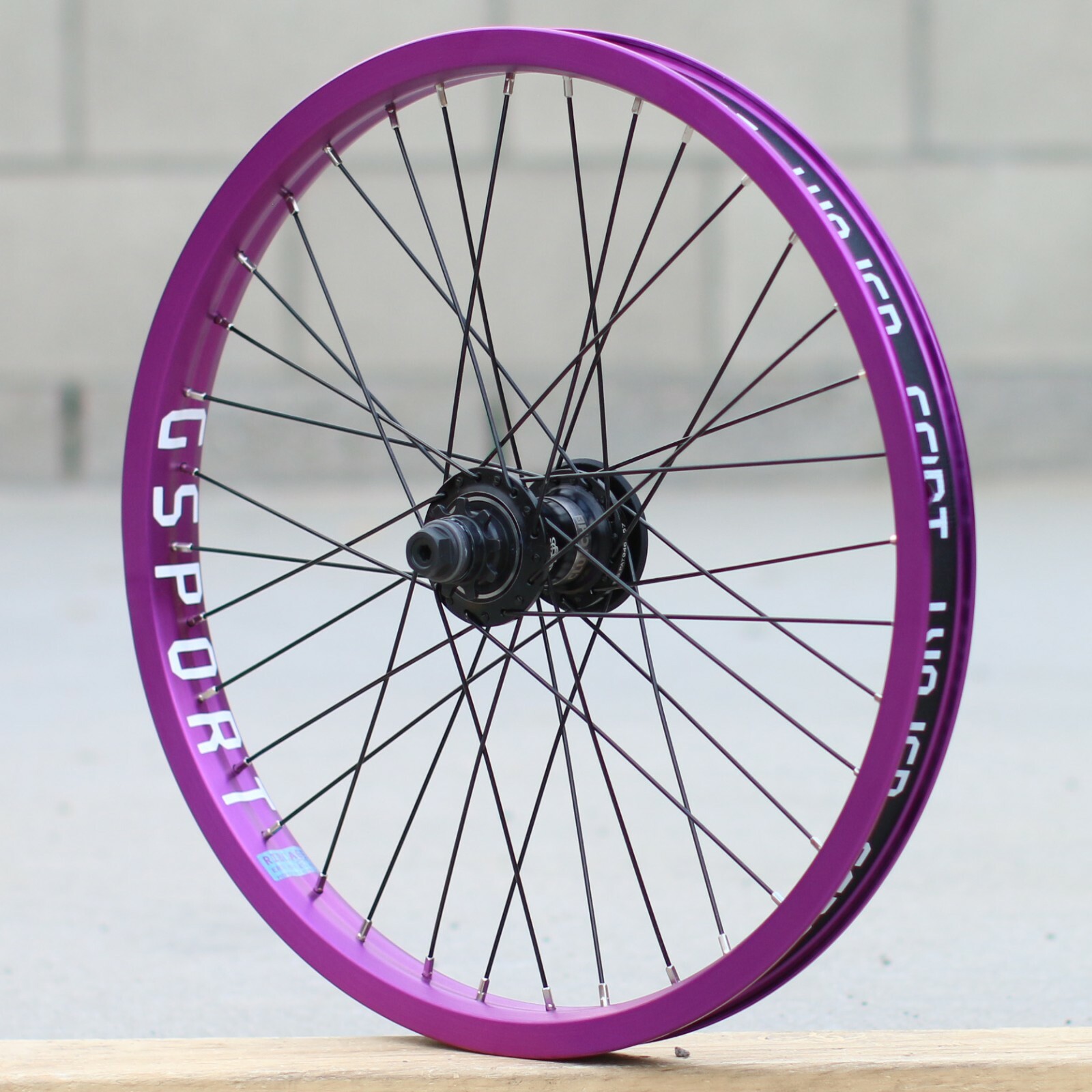 BMX ホイールセット GSPORT X MADERA Profile Z Coaster Male / G-Sport Ribcage Custom Rear Wheel