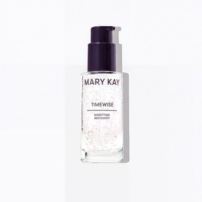 MARY KAY TIMEWISE NIGHTTIME RECOVERY FACIAL GEL UNISEX 1 OZ CLEAR NEW OIL FREE
